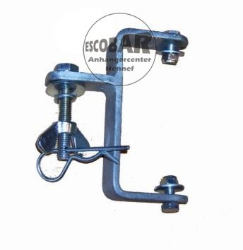 Halterung für Leuchtenblech , Lichttraverse an Bootstrailer